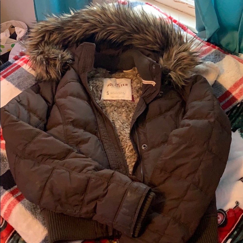 Hollister winter coat SIZE S